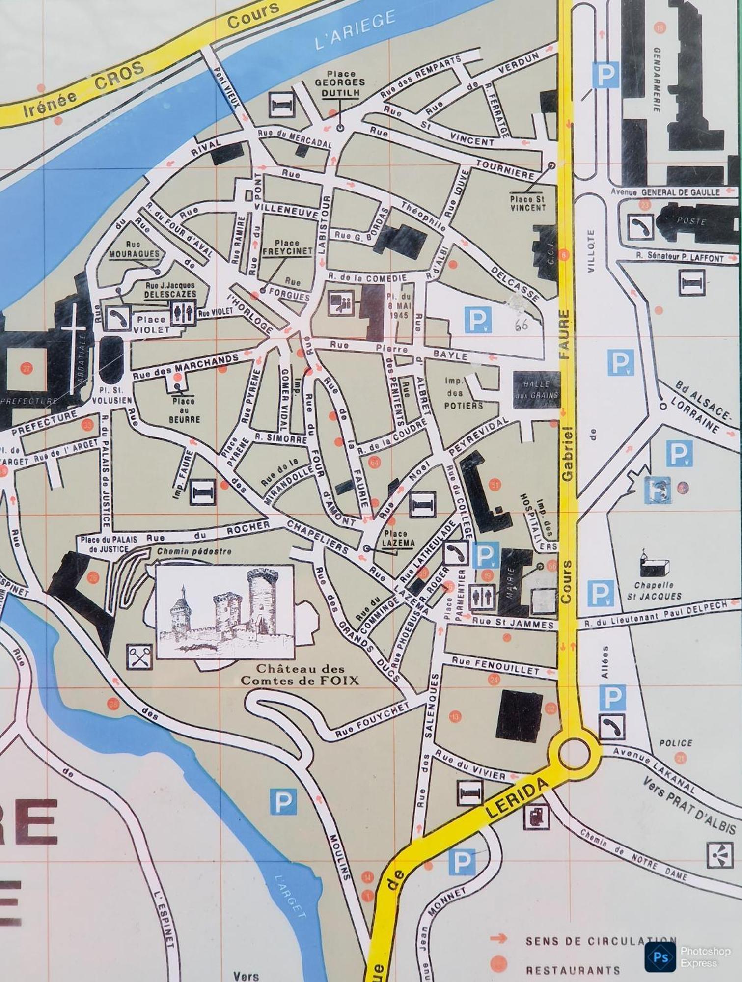La Note Verte - Parking Gratuit Devant L'Entree Foix Esterno foto