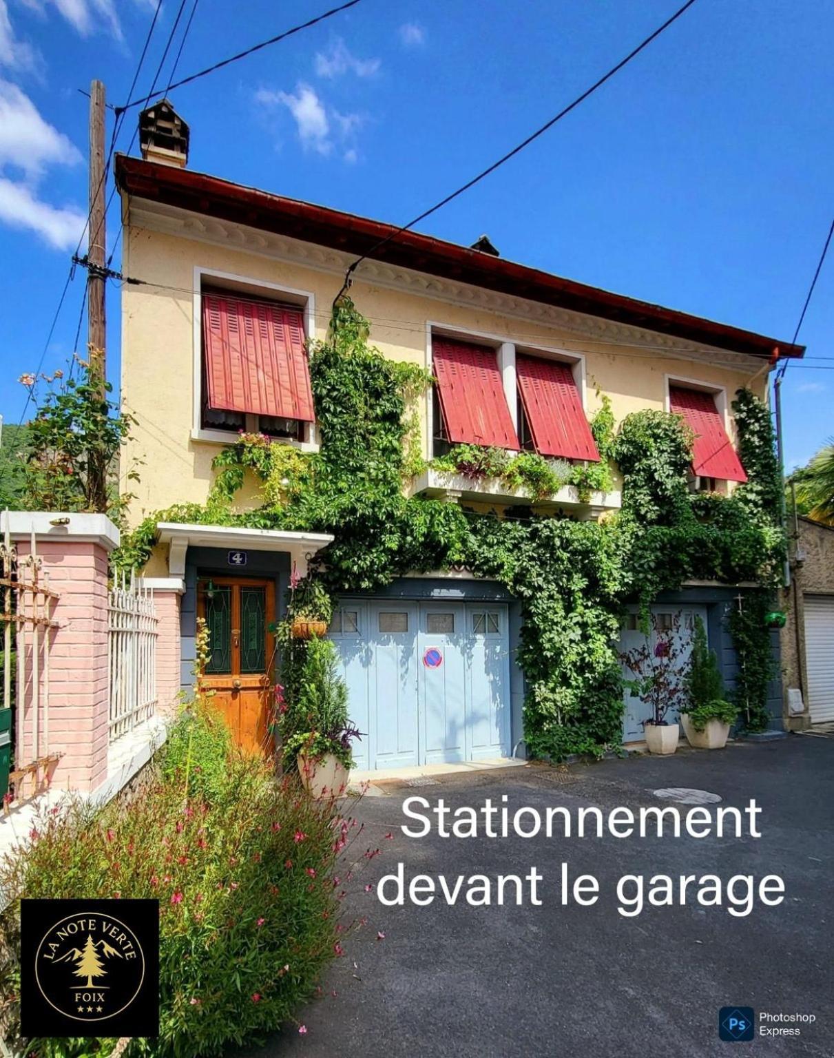 La Note Verte - Parking Gratuit Devant L'Entree Foix Esterno foto