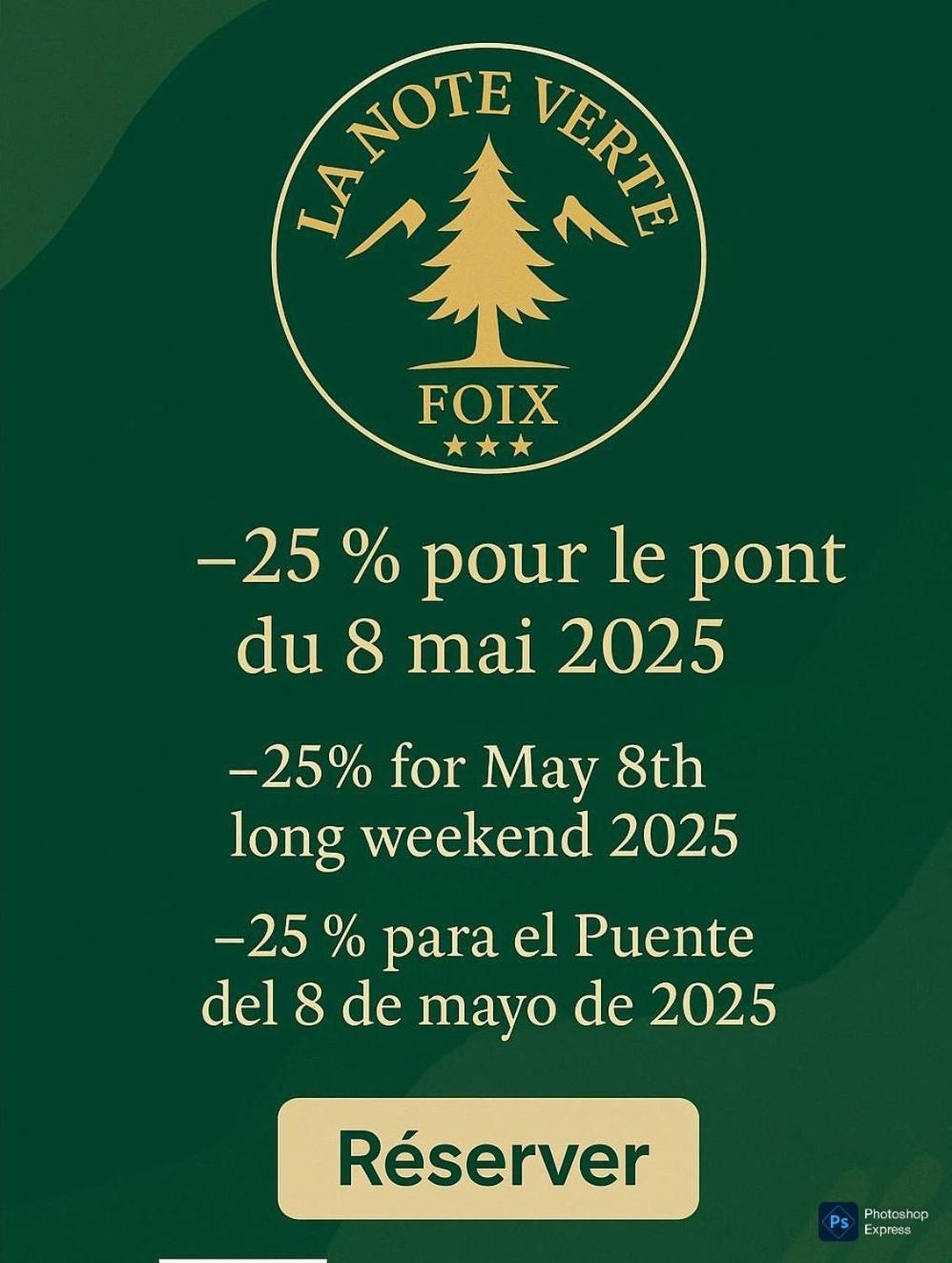 La Note Verte - Parking Gratuit Devant L'Entree Foix Esterno foto